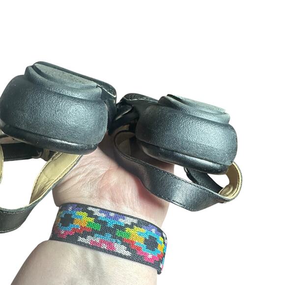 Naturalizer Women's Leather Sandals 6M Comfortable Strappy Gladiator Sandals - Picture 11 of 11